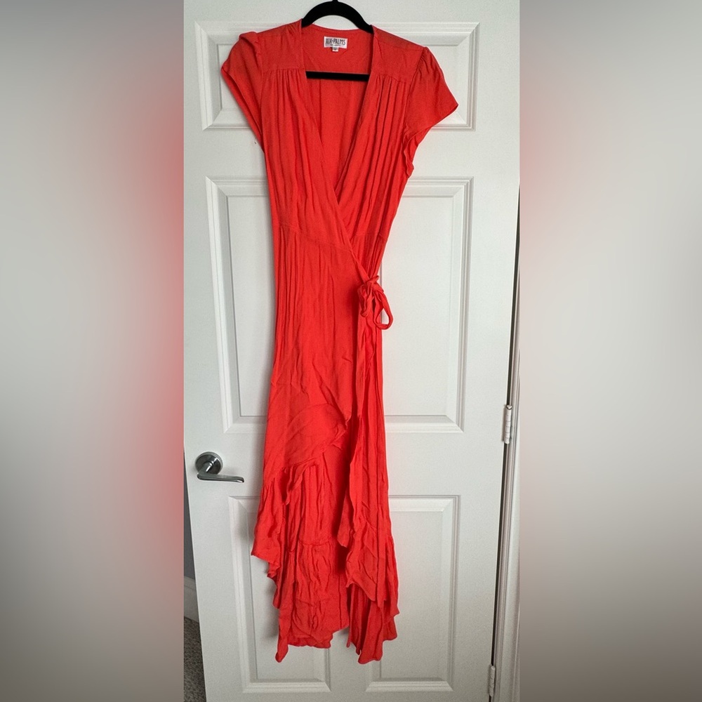XIX Palms wrap dress